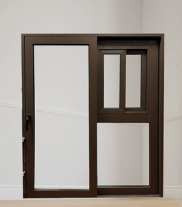 Profilé en aluminium sur mesure à cadre fin pour portes avec verre trempé et isolation thermique ISO9001 - Product Image 2