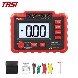 Testeur de résistance de terre numérique TASI TA8331A, 2 pôles/3 pôles, avec affichage et rétroéclairage - Product Image 6