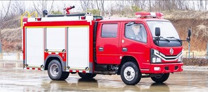 Foton Mini 2500L Nueva condición 4x2 Camión de rescate contra incendios con tanque de agua Tipo de combustible diésel - Product Image 2