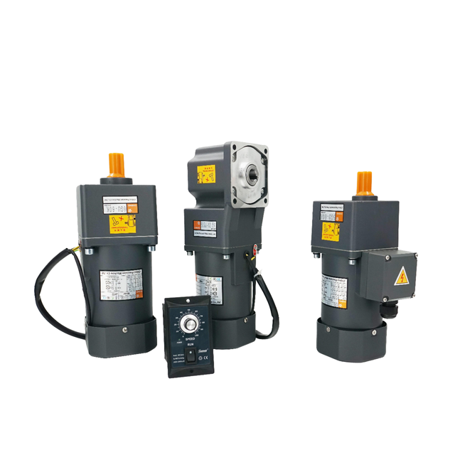 SaiYa AC Small Speed Control Motors 25-250W GU/GN Gear Reducers Gearbox Three-Phase 1500rpm Rated Speed IE3 Efficiency