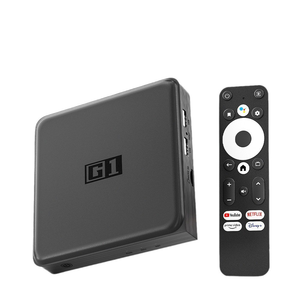 G1 Android TV Box-Chứng nhận tầm nhìn HDR10 + 4G 32G wifi6 4k siêu HD streaming phương tiện truyền thông Thiết bị 2GB RAM 16GB lưu trữ Amlogic chúng tôi - Product Image 1
