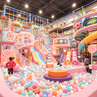 Ensemble d'équipements de jeux interactifs écologiques pour enfants et parents HELLO CAT pour parcs d'attractions commerciaux et zones de jeux souples