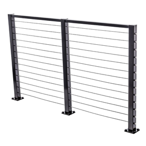 Sistema <span class=keywords><strong>de</strong></span> barandilla <span class=keywords><strong>de</strong></span> escalera <span class=keywords><strong>de</strong></span> Metal, barandilla <span class=keywords><strong>Tubular</strong></span> <span class=keywords><strong>de</strong></span> <span class=keywords><strong>acero</strong></span>, Cable <span class=keywords><strong>de</strong></span> <span class=keywords><strong>acero</strong></span> <span class=keywords><strong>inoxidable</strong></span> - Product Image 1