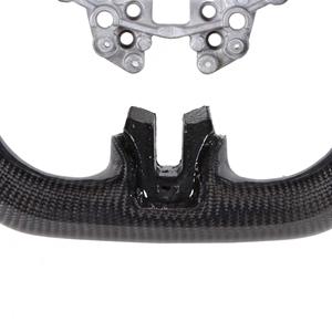 Volante de Carreras Personalizado de Fibra de Carbono Real para <span class=keywords><strong>Ford</strong></span> <span class=keywords><strong>Mustang</strong></span> Ecoboost <span class=keywords><strong>Shelby</strong></span> <span class=keywords><strong>GT</strong></span> 2018 2019 <span class=keywords><strong>2020</strong></span> 2021 2022 2023 - Product Image 4