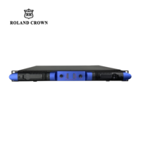 Roland Crown Professional 2-Channel 2000W Power Amplifier Speaker Full-Range Subwoofer untuk Pertunjukan Bar Ruang Pribadi