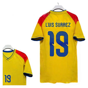 Maillots de football respirants de la saison 25/26, Rafael <span class=keywords><strong>Santos</strong></span> Borre, services OEM et ODM, nouveaux maillots de football, personnalisables à domicile, vêtements de football à transfert thermique - Product Image 1