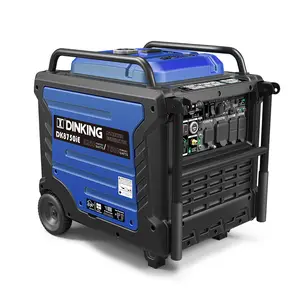 Nieuwe Dinning Mini 7.5kw Generator Draagbare Stille Generator Thuis Gebruik Benzine Inverter Generator Voor Kamperen