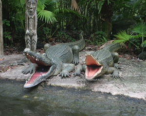 Modèle de <span class=keywords><strong>crocodile</strong></span> animatronique grandeur nature pour parc à thème, <span class=keywords><strong>crocodile</strong></span> qui marche dans le <span class=keywords><strong>zoo</strong></span> - Product Image 6