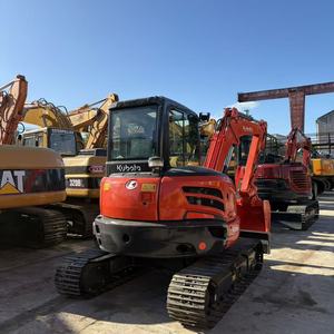 รถขุด KUBOTA KX057 ขนาด 5.7 ตัน บุ้งกี๋ 0.21 เมตร กำลัง 33.8 กิโลวัตต์ รุ่นปี 2020 พร้อมหัวเจาะและบุ้งกี๋ขุด - Product Image 5