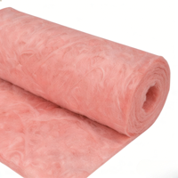 Laine de verre isolante en fibre de verre mince rose Eco-Tech certifiée CE ASTM R21 R22 R25 R30 R38 pour plafond
