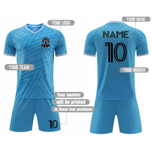 Nouveaux Kits de Football par Sublimation 2026 – Maillots d'Équipe Personnalisés en Polyester de Haute Qualité - Product Image 4