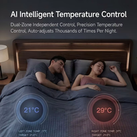Matelas chauffant et rafraîchissant hydroélectrique silencieux et moderne de pointe pour un sommeil profond, modèle ATS-01, pour améliorer la qualité du sommeil
