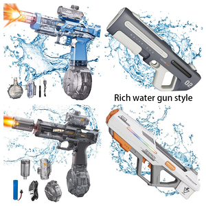 <span class=keywords><strong>Pistole</strong></span> ad Acqua Elettriche Automatiche Luminose per Ragazzi, Giocattoli Potenti con Silenziatore, <span class=keywords><strong>Pistole</strong></span> ad Acqua di Piccole Dimensioni a Sparo Continuo per Adulti/Bambini - Product Image 6