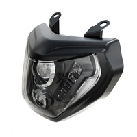Thonzer lampu depan LED sepeda motor, lampu depan sepeda motor untuk Yamaha MT 09 FZ 09 MT09 FZ09 2014 -2016 MT07 2019