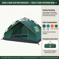 Tenda Pop Up Otomatis untuk 1-2 Orang, Ringan dan Portabel, Cocok untuk Kemah, Perjalanan, dan Pendakian