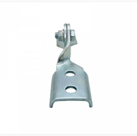Charnière réglable en acier au carbone pour profilé en U, vente directe usine, pour support de suspension de tuyaux