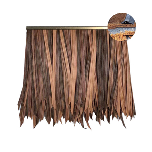 Video Nipa Rice Roll Mats Thached Fire House Pared de bambú Long Get 5 Sintetico Proof Waterreed Thatch Dekoratif - Product Image 1