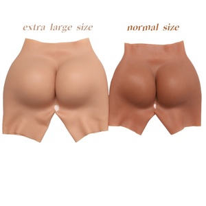 Pantalones Moldeadores de Glúteos de Silicona de Talla 3XL con Cintura Alta, Relleno para Realce de Cadera y Efecto Push-Up - Product Image 1