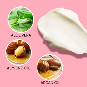 Crème Coiffante Hydratante et Fortifiante à l'Huile d'Argan Naturelle et à l'Aloe Vera <span class=keywords><strong>pour</strong></span> <span class=keywords><strong>Cheveux</strong></span> <span class=keywords><strong>Ondulés</strong></span> et Bouclés – Personnalisation OEM/ODM - Product Image 2
