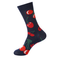 Nouveau Design Printemps Creative Fruit Chaussettes Unisexe Hommes Femmes Couples Coton Peigné Heureux Drôle Chaussettes De Fruits