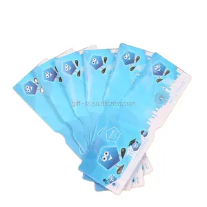 Portafoglio di carte in PVC trasparente Logo personalizzato BSCI per biglietti da visita