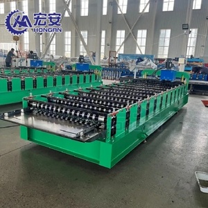 Metal Roof <b>Tile</b> Making Machine Roof <b>Sheet</b> Roll Forming Machine Roof Panel Forming Machine Color Steel Roof <b>Tile</b> Machine - Product Image 4