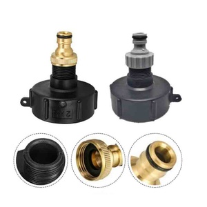 ข้อต่อถัง IBC รุ่น S60X6 พร้อมหัวต่อขนาด 1/2 นิ้ว สำหรับวาล์วท่อ IBC แบบเร็ว ข้อต่อท่อ IBC อะแดปเตอร์น้ำฝนแบบเร็ว - Product Image 3