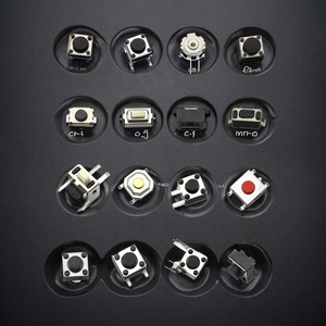 12*12mm 6*6 mm Tactile Switch 4*4 Metal <strong>Button</strong> 4 Pin SMD Tact Switch <strong>Push</strong> <strong>Button</strong> Switches - Product Image 2