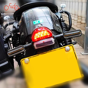 Hot bán 12v xe máy winker tín hiệu lần lượt chỉ số sửa đổi các bộ phận với màu vàng LED chảy đèn - Product Image 6