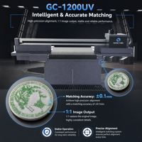 Nueva Impresora Industrial de Alta Velocidad Visual UV1200, 1200DPI, 0.1mm, Alineación Automática, Sin Accesorios para Productos de Forma Especial