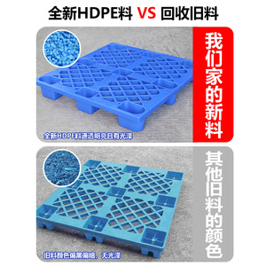 Paleta de Plástico 1100x1100x150mm con Nueve Patas, Rejilla para Montacargas, Resistente a la Humedad, para Almacenamiento Logístico, Personalizable - Product Image 3