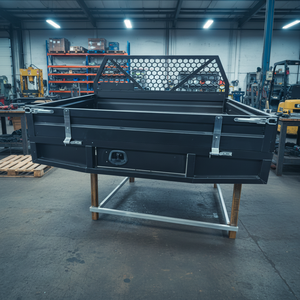 Plataforma Estándar para Camioneta de Cabina <span class=keywords><strong>Extra</strong></span> para Hilux, Ranger, Dmax, Bt50 con Estribos Laterales Reforzados y Puerta Trasera Reforzada - Product Image 5