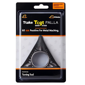 Inserto de Torneado Ttake Tcgt Al de 60 Grados Positivo para Mecanizado de Metales - Product Image 2