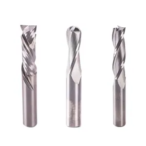 Di sicurezza di legno di cnc utensili in metallo duro router bit end mill fresa