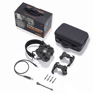 Усилитель, Новое поступление, 30 дБ, электронные тактические наушники для защиты слуха, беспроводной микрофон, шумоподавляющие наушники - Product Image 4