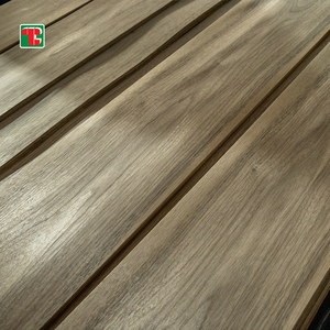 Impiallacciatura di legno 4 "Nordic naturale noce nera impiallacciatura rotolo 8" legname fogli di legno prezzi commercio per compensato fantasia - Product Image 3