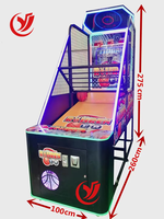 31/5000 Centre de divertissement intérieur à pièces Arcade électronique Console vidéo de style sportif Basketball pour enfants Amusement de boxe