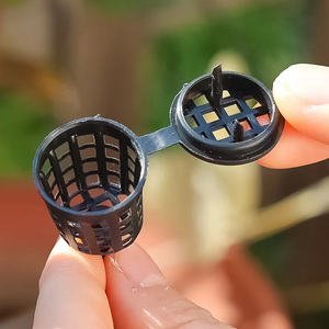 ตะกร้าปุ๋ยต้นโดม100/10ชิ้นกระถางเพาะต้นไม้อัตโนมัติพร้อมฝาปิดอุปกรณ์กล่องคลุมบอนไซแบบพกพา - Product Image 4