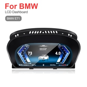 หน้าจอแสดงผล LCD สำหรับรถยนต์ Navihua มาตรวัดความเร็วแบบดิจิตอล สำหรับ BMW X5 E70 ปี 2006-2013 ระบบ Virtual Cockpit Linux - Product Image 2