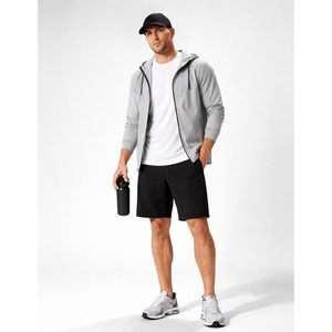 T-shirts de sport à col rond pour hommes, séchage rapide, lot de 5, noir et blanc, manches courtes, pour la gym et l'entraînement - Product Image 5