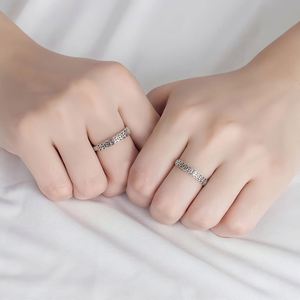 Anillos de Pareja con Diseño de Moneda Tradicional China, Anillo Ajustable para Parejas, Anillo de la Buena Suerte, Anillo de Moneda Antigua China - Product Image 4