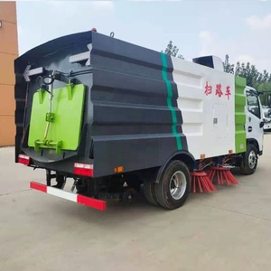 Dongfeng Capote Máy Quét Đường Chạy Điện Diesel Giá Rẻ Quy Mô Lớn Máy Quét Đường Phố Máy Quét Đường - Product Image 4