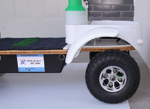 Carrito <span class=keywords><strong>de</strong></span> golf eléctrico Scooter <span class=keywords><strong>de</strong></span> golf <span class=keywords><strong>de</strong></span> 4 ruedas 2023 bolsa Scooter eléctrico - Product Image 4