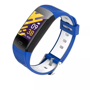 Reloj de pulsera portátil para hombre, con pantalla táctil, Monitor de temperatura corporal, termómetro, rastreador de fitness, cinturón de cintura