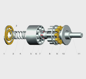 Rodamiento de Giro para Excavadora Ep E325D, Piezas de Maquinaria de Construcción, Nuevo 2020, 1 Año de Garantía, 480 kg, China - Product Image 4