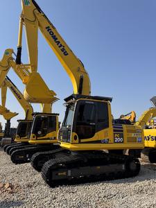 รถขุดโคมัตสึ PC200 มือสองคุณภาพสูง - เครื่องยนต์เดิม รุ่นปี 2024 รับประกัน 1 ปี พร้อมปั๊มแบริ่ง สภาพดีเยี่ยม - Product Image 5