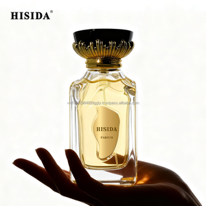 Wholesale 50ml 100ml Luxury Glass Perfume Bottle Custom Empty Fragrance Spray Container with Elegant Flower Lid and <b>Box</b> - Product Image 5