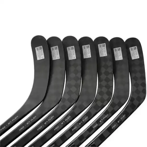 Personalizado 3K/12K/18K Raw Fibra De Carbono Hóquei Vara De Alta Resistência Composto Ice Hockey Sticks