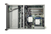 Casing Server 4u 12bays, Casing Nas 12g, Rak Mount Chassis 4 Nvme Hdd, Casing 4 GPU dengan Power Supply
