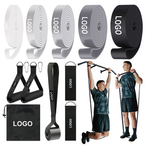 Wholesale Custom Printed Pull Up Assist <b>Bands</b> Elastic Latex Power Resistance <b>Bands</b> for Gym <b>Workout</b> Assisted Pull Up Stretching - Product Image 3